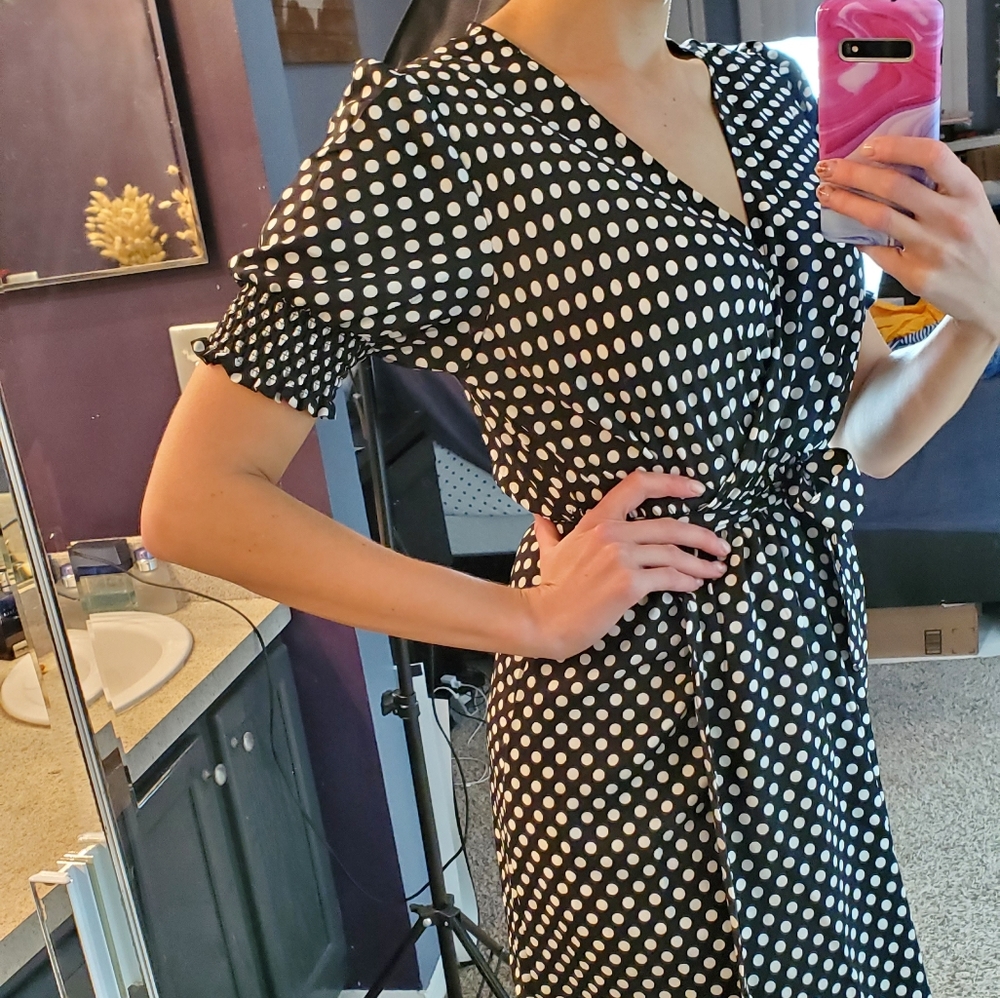 Polka dott dress - Picture 3 of 6